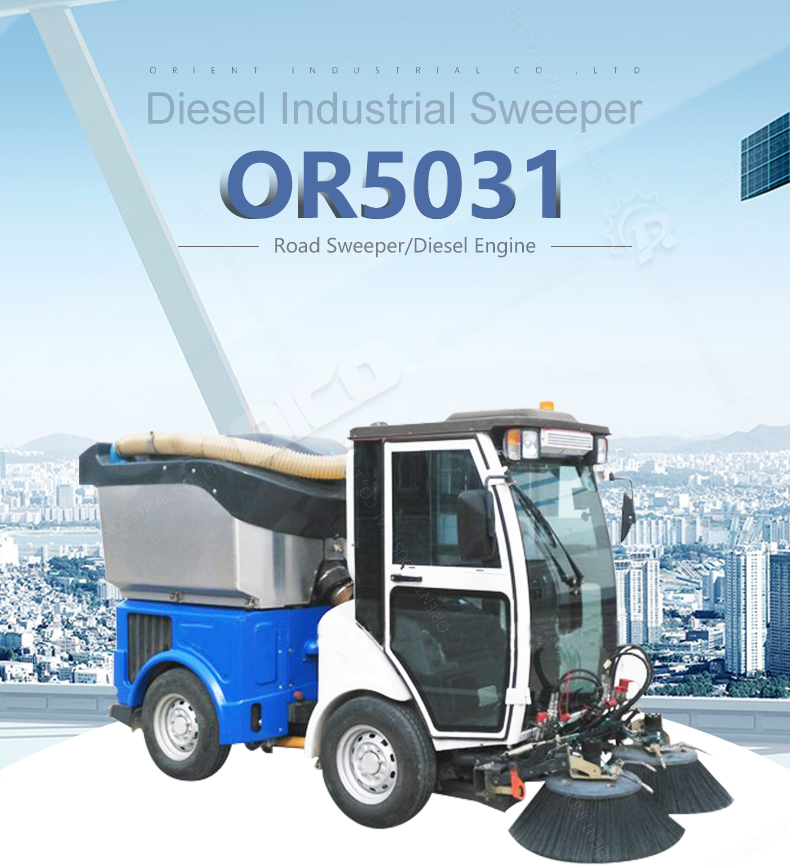 Diesel Street Sweeper