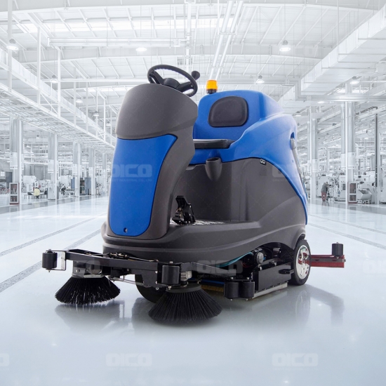 OR-X10 Ride-on Road Sweeper and Floor Scrubber