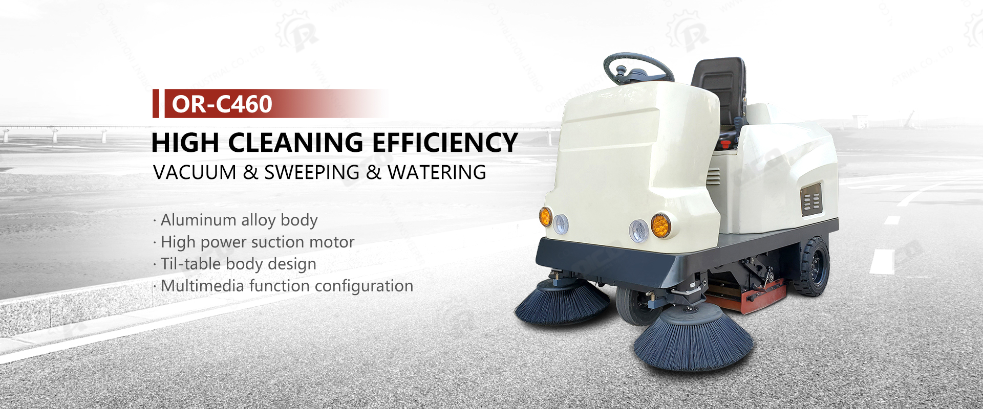 OR-C460 Electric Road Sweeper 